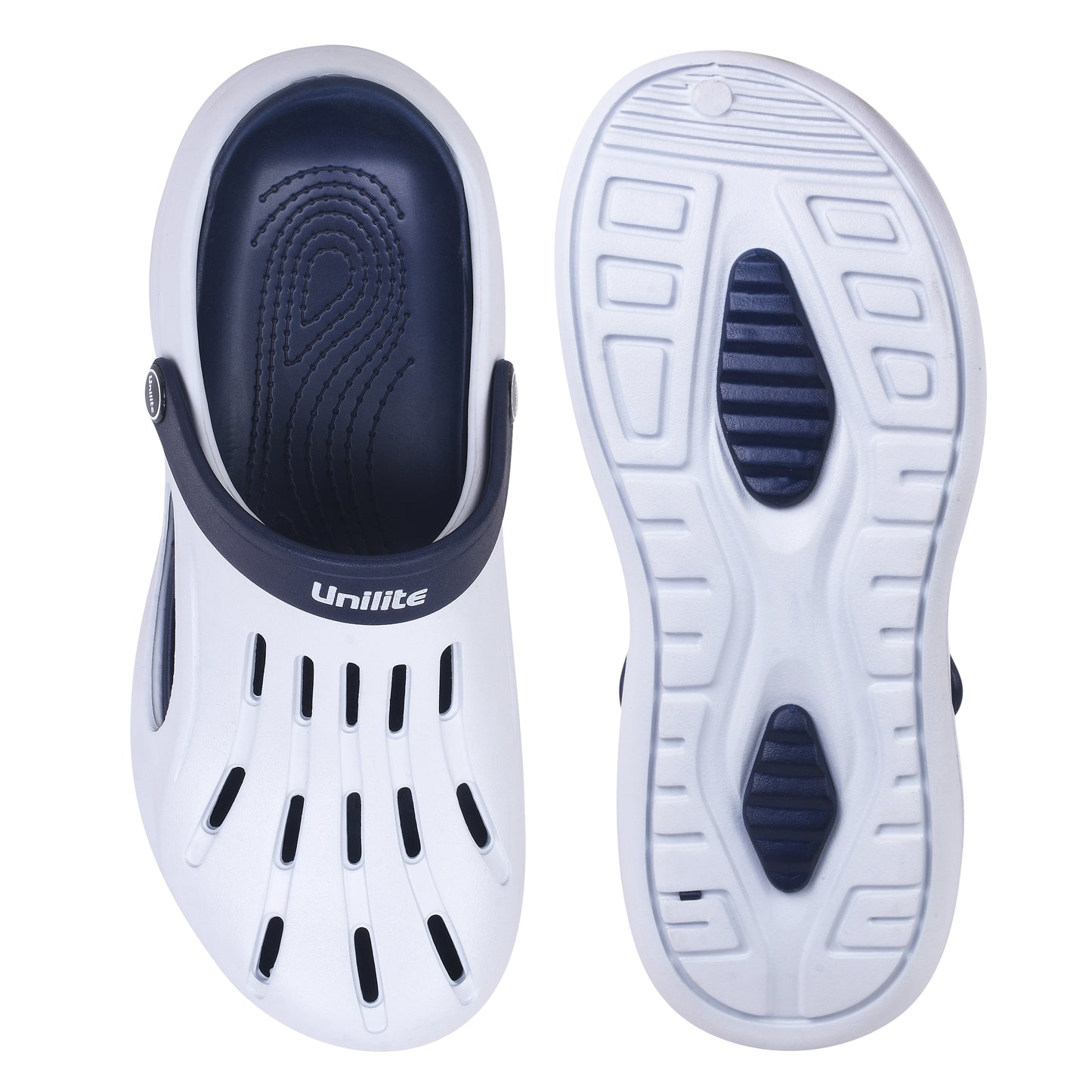 Unistar Clogs Lightweight Waterproof Comfortable Slip On Sandals with Cushioned Insole & Breathable Design for Casual Beach Home & Outdoor Use-Crox-101