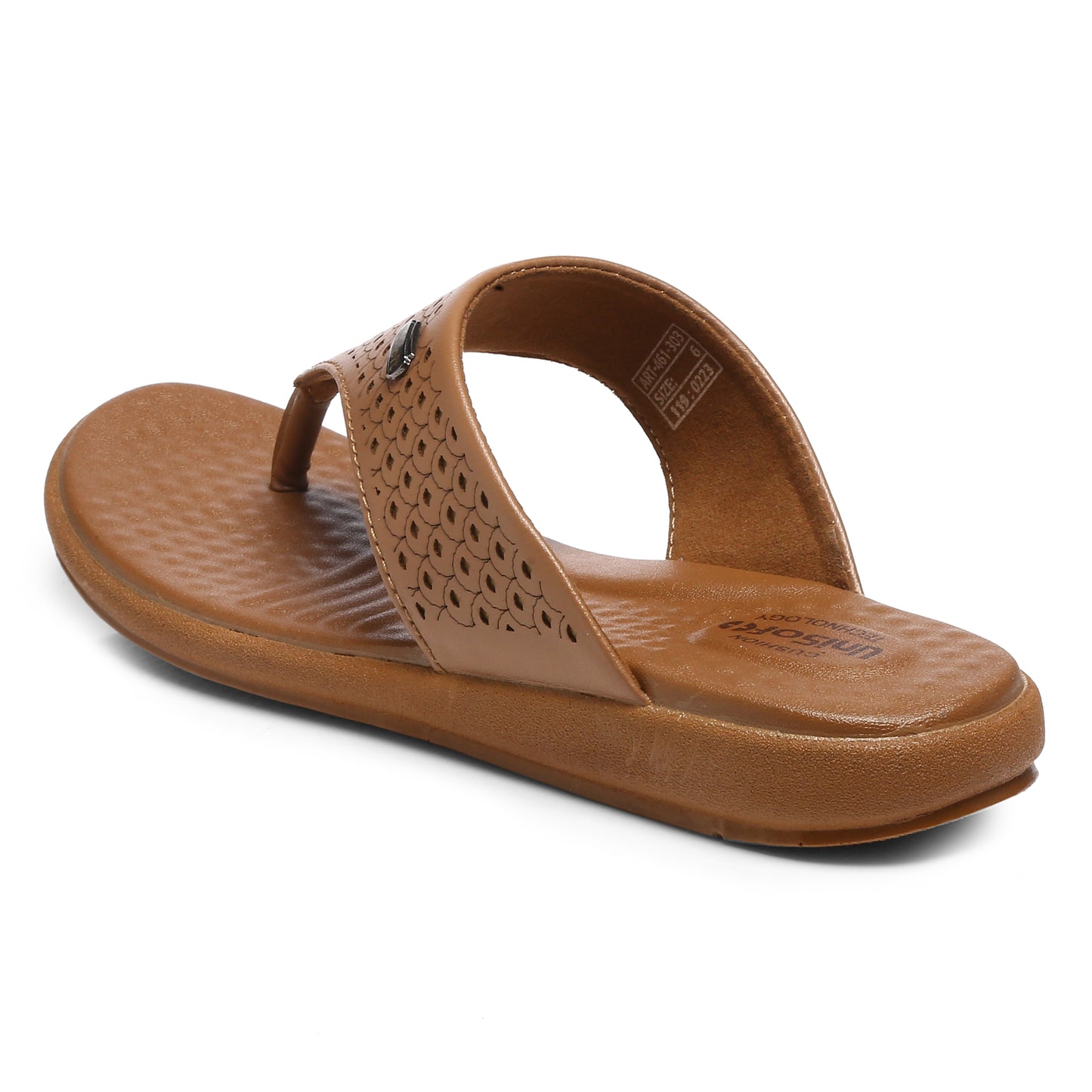 Unisoft Women's Slippers Premium Soft Orthopedic Slip on Summer Casual Slippers Lightweight Medium Arch USL 461 303
