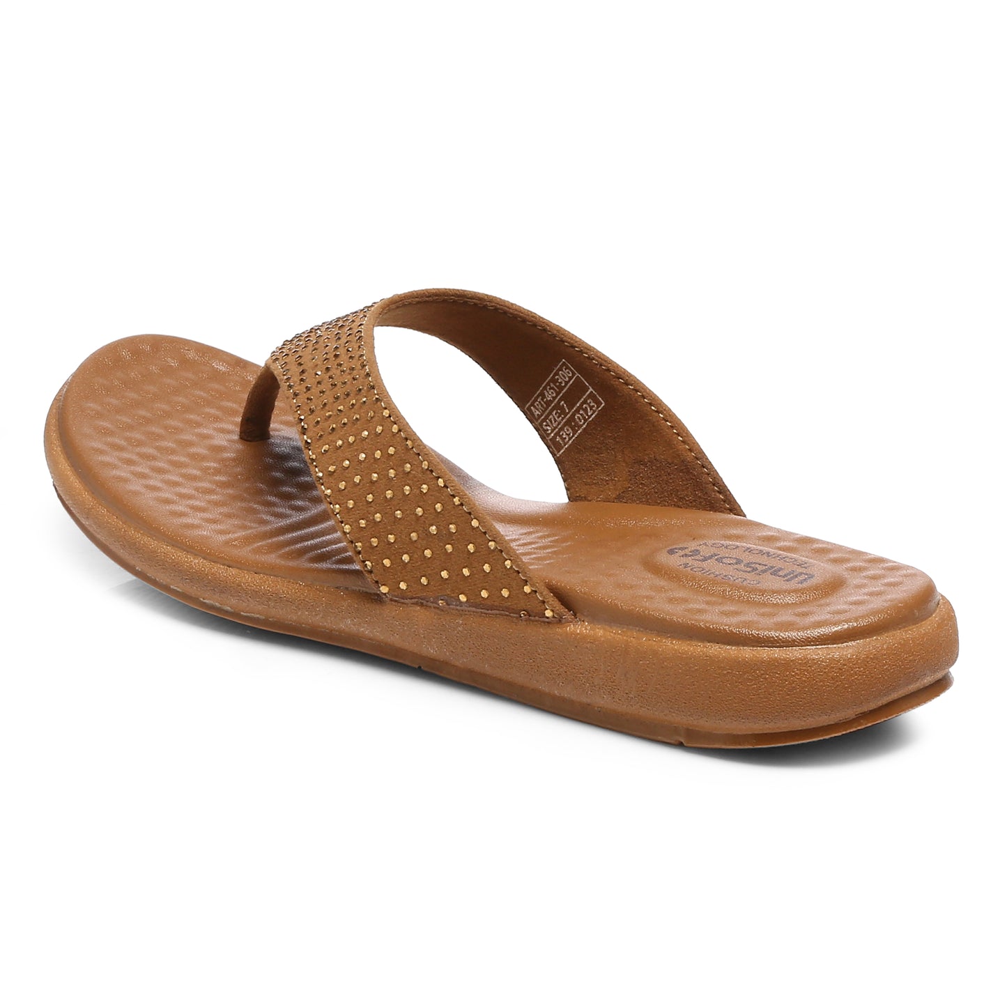 Unisoft Women's Slippers Premium Soft Orthopedic Slip on Summer Casual Slippers Lightweight Medium Arch USL 461 306
