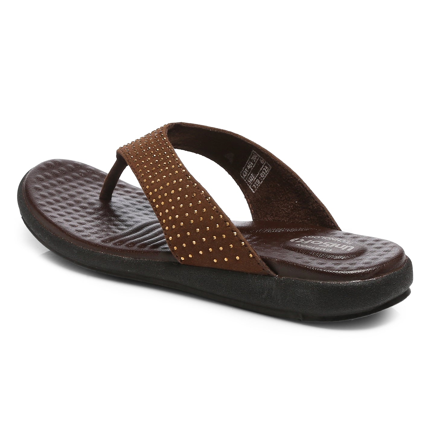 Unisoft Women's Slippers Premium Soft Orthopedic Slip on Summer Casual Slippers Lightweight Medium Arch USL 461 306