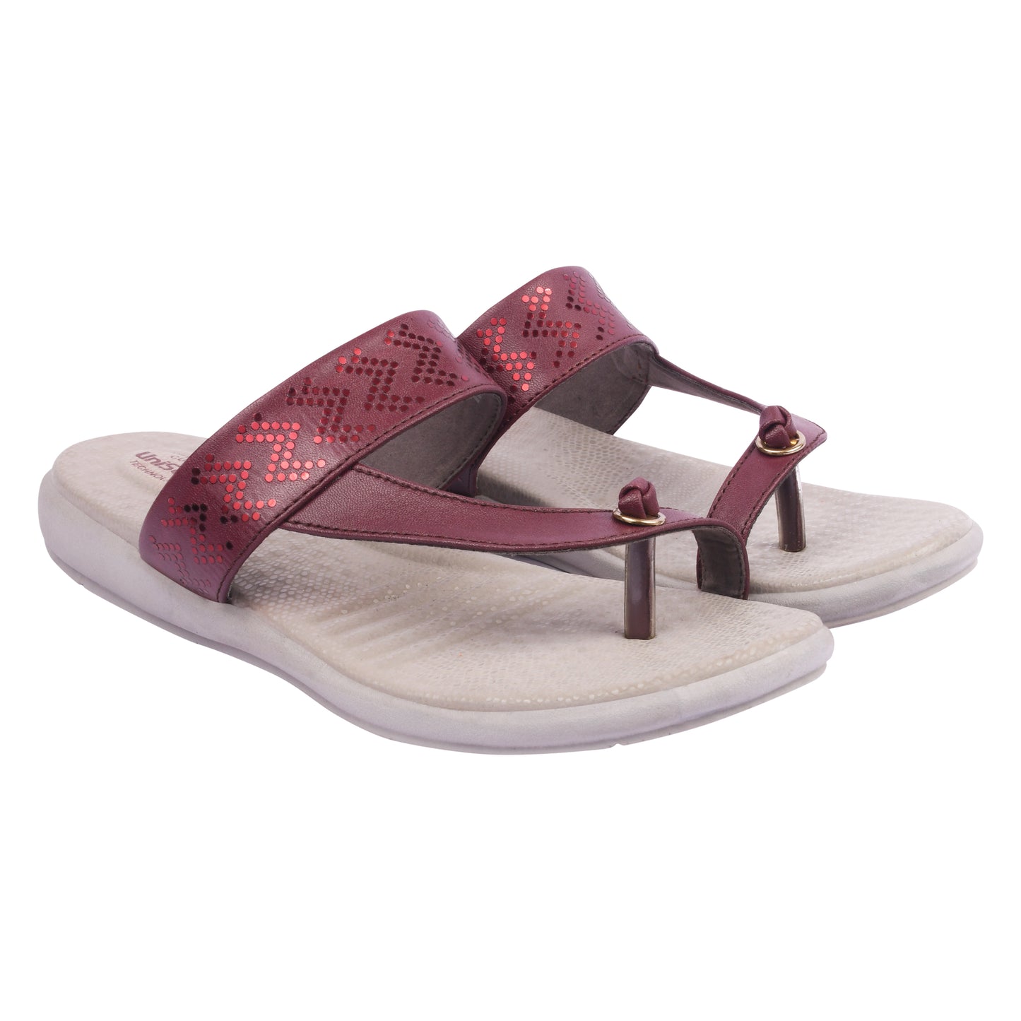 Unisoft Women's Slippers Premium Soft Orthopedic Slip on Summer Casual Slippers Lightweight Medium Arch USL 461 310