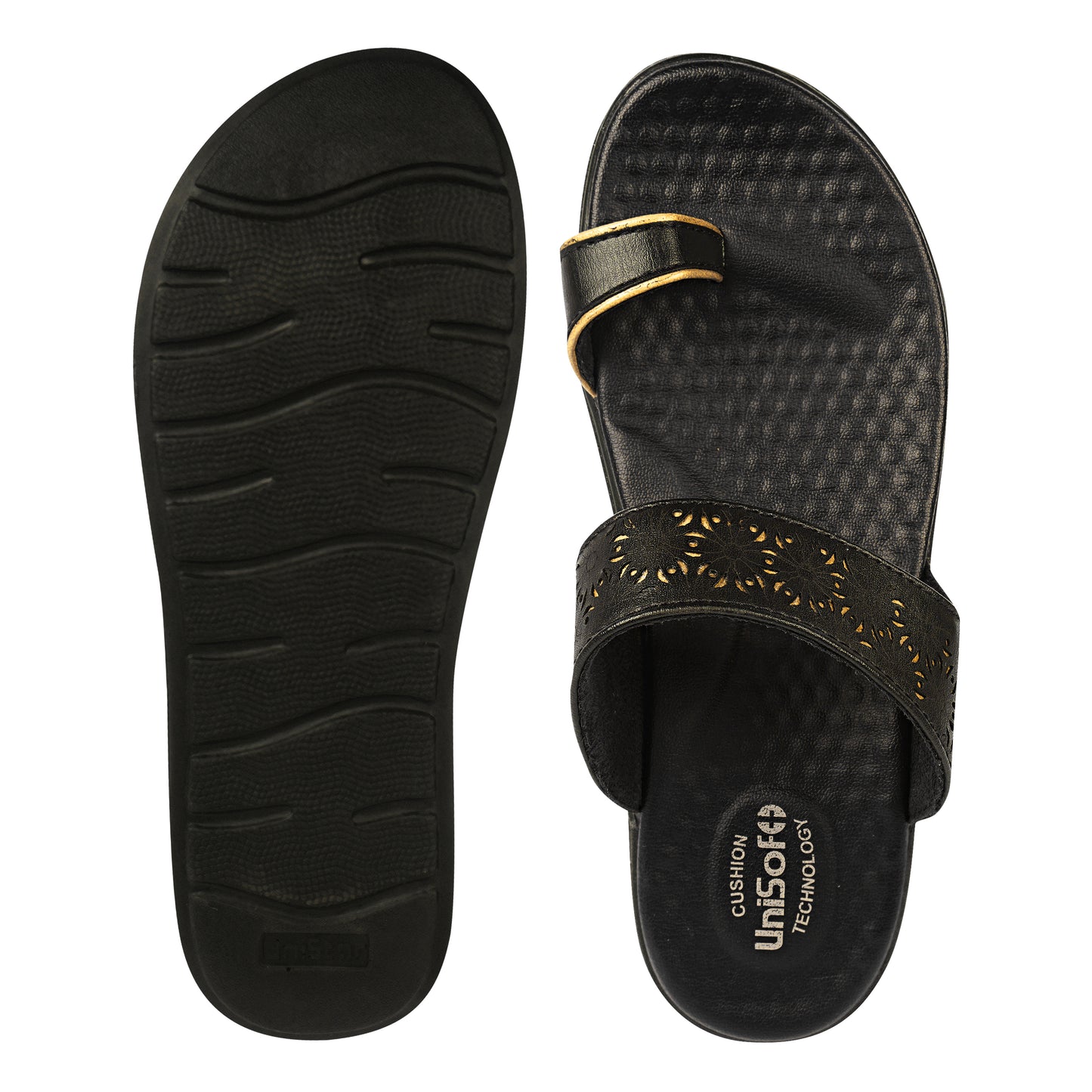 Unisoft Women's Slippers Premium Soft Orthopedic Slip on Summer Casual Slippers Lightweight Medium Arch USL 462 401