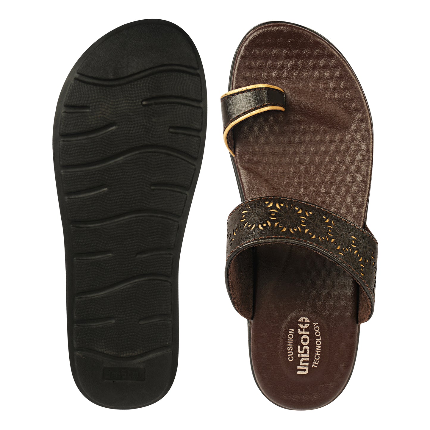 Unisoft Women's Slippers Premium Soft Orthopedic Slip on Summer Casual Slippers Lightweight Medium Arch USL 462 401