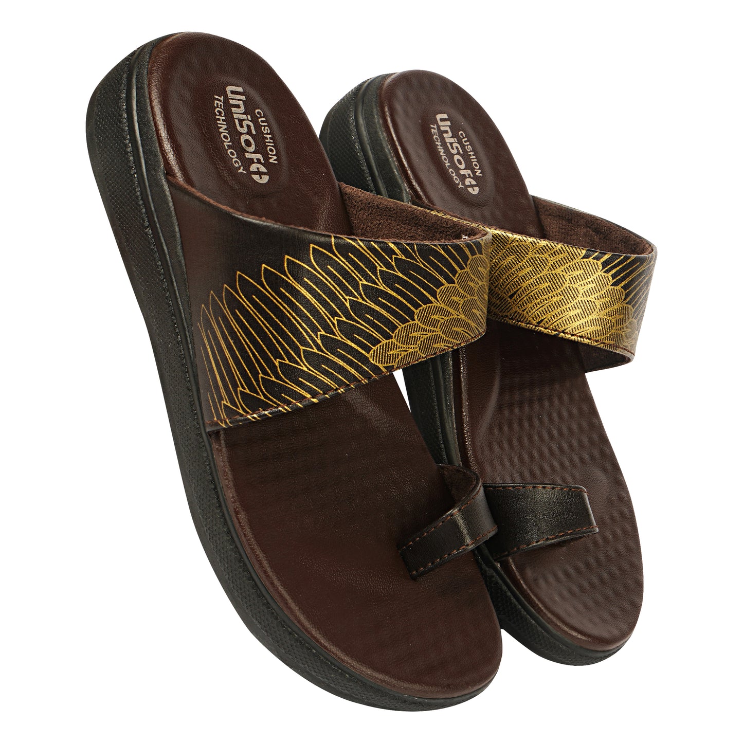 Unisoft Women's Slippers Premium Soft Orthopedic Slip on Summer Casual Slippers Lightweight Medium Arch USL 462 402