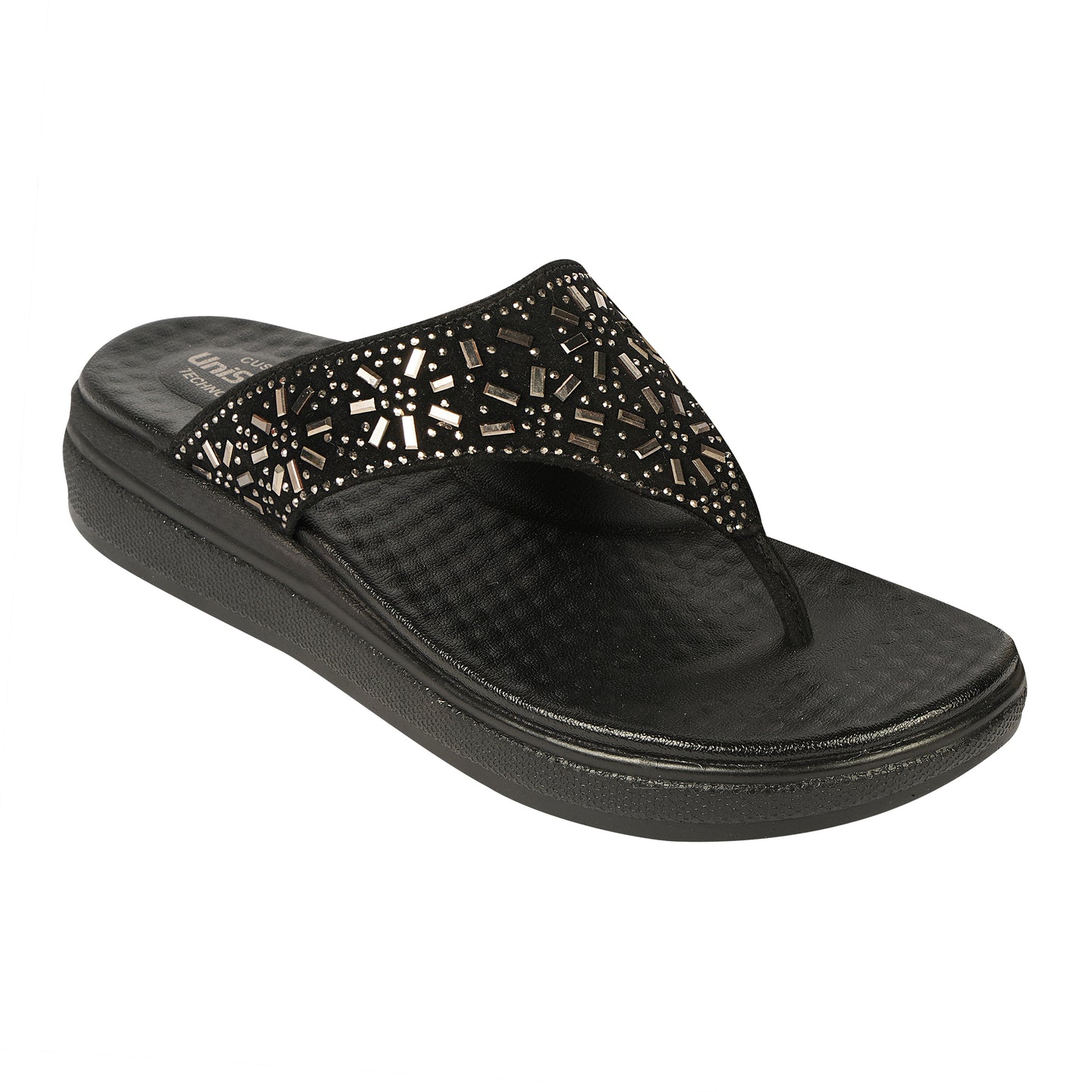 Unisoft Women's Slippers Premium Soft Orthopedic Slip on Summer Casual Slippers Lightweight Medium Arch USL 462 404