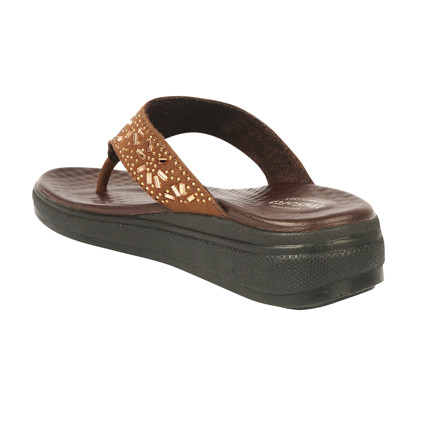 Unisoft Women's Slippers Premium Soft Orthopedic Slip on Summer Casual Slippers Lightweight Medium Arch USL 462 404