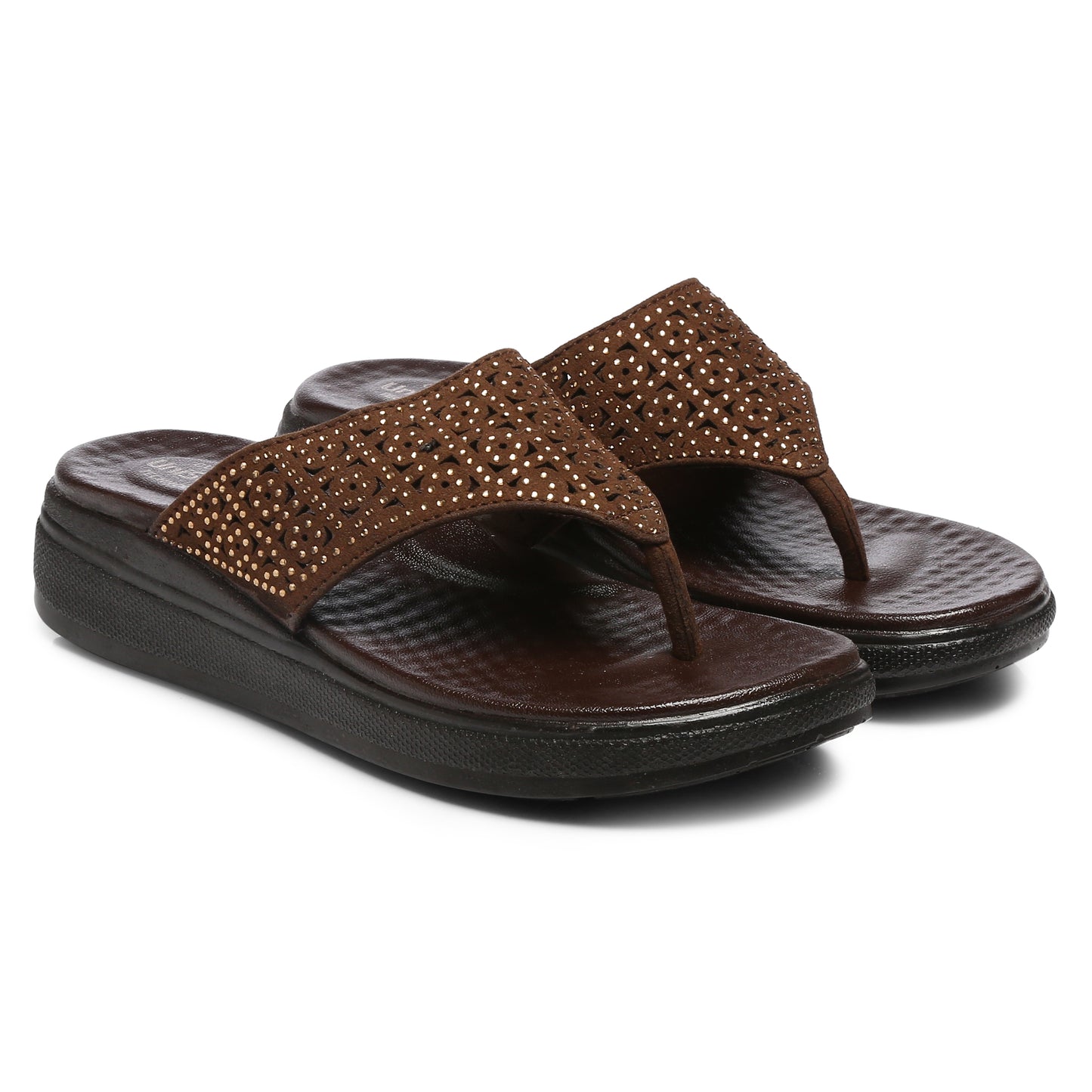 Unisoft Women's Slippers Premium Soft Orthopedic Slip on Summer Casual Slippers Lightweight Medium Arch USL 462 405