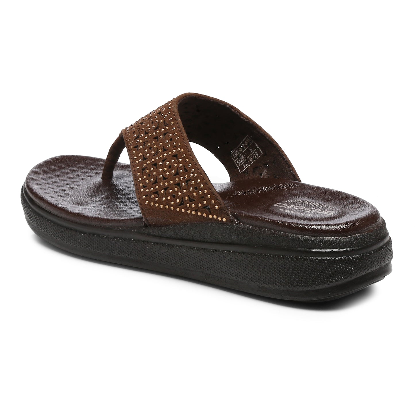 Unisoft Women's Slippers Premium Soft Orthopedic Slip on Summer Casual Slippers Lightweight Medium Arch USL 462 405