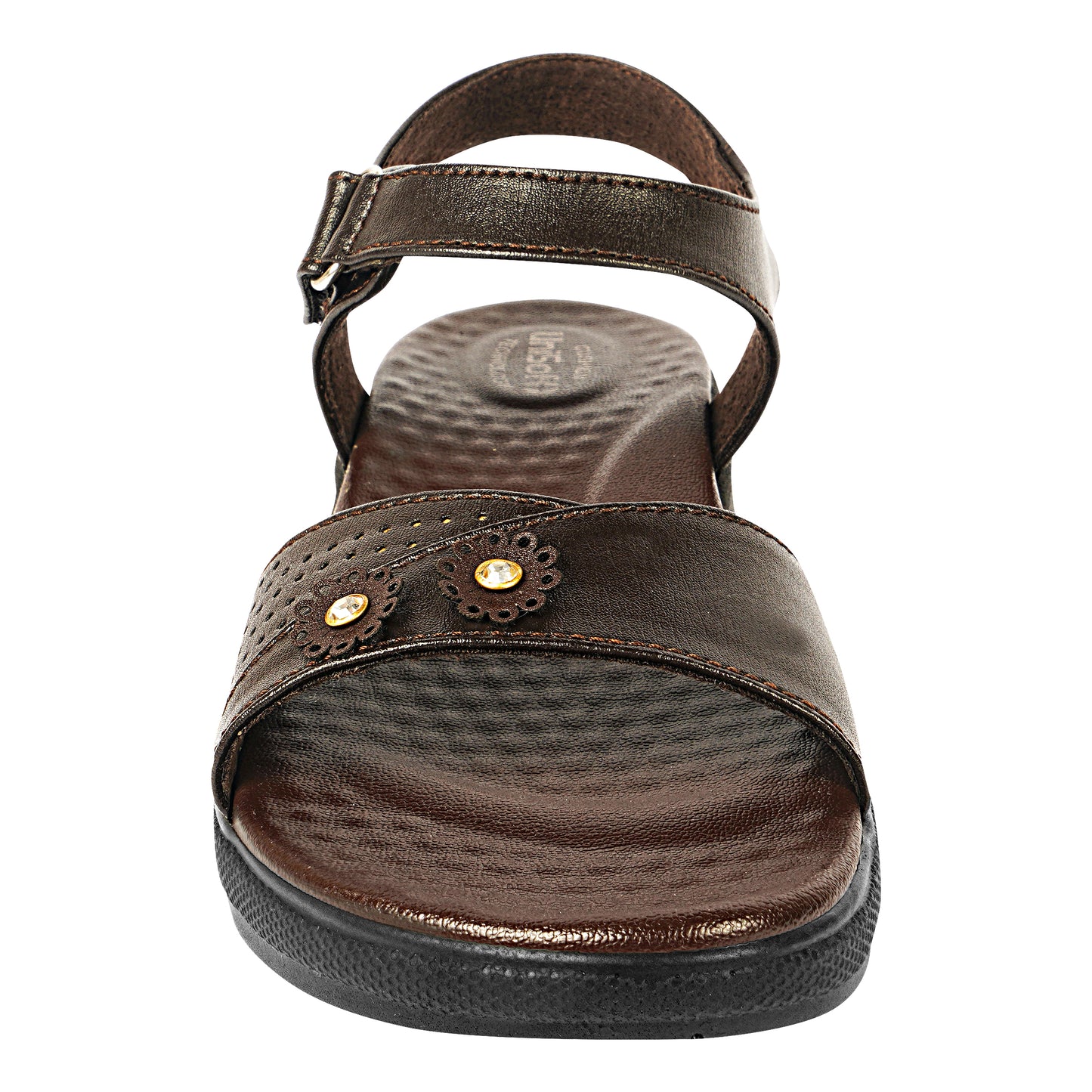 Unisoft Women's Sandals | Premium Soft Orthopedic Slip-on Summer Casual Slippers | Lightweight, Medium Arch-USL_462_407