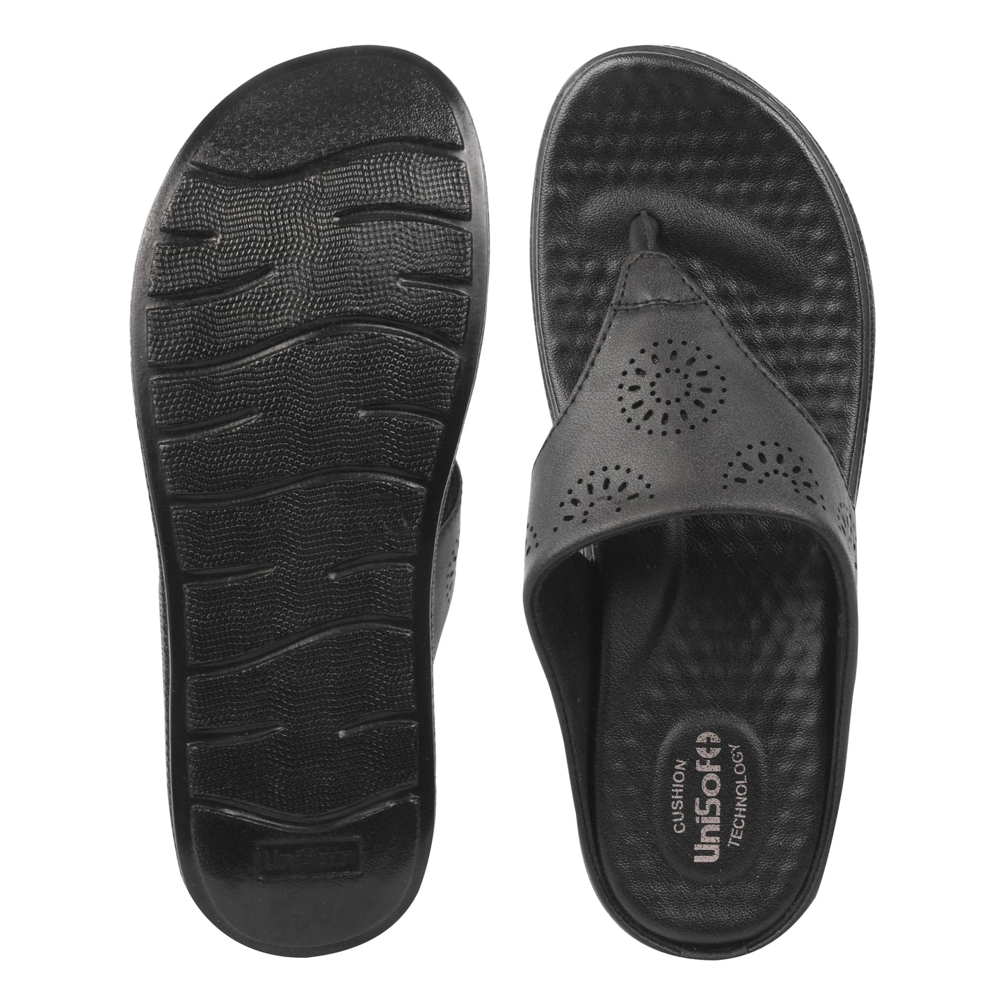 Unisoft Women's Slippers Premium Soft Orthopedic Slip on Summer Casual Slippers Lightweight Medium Arch USL 462 409