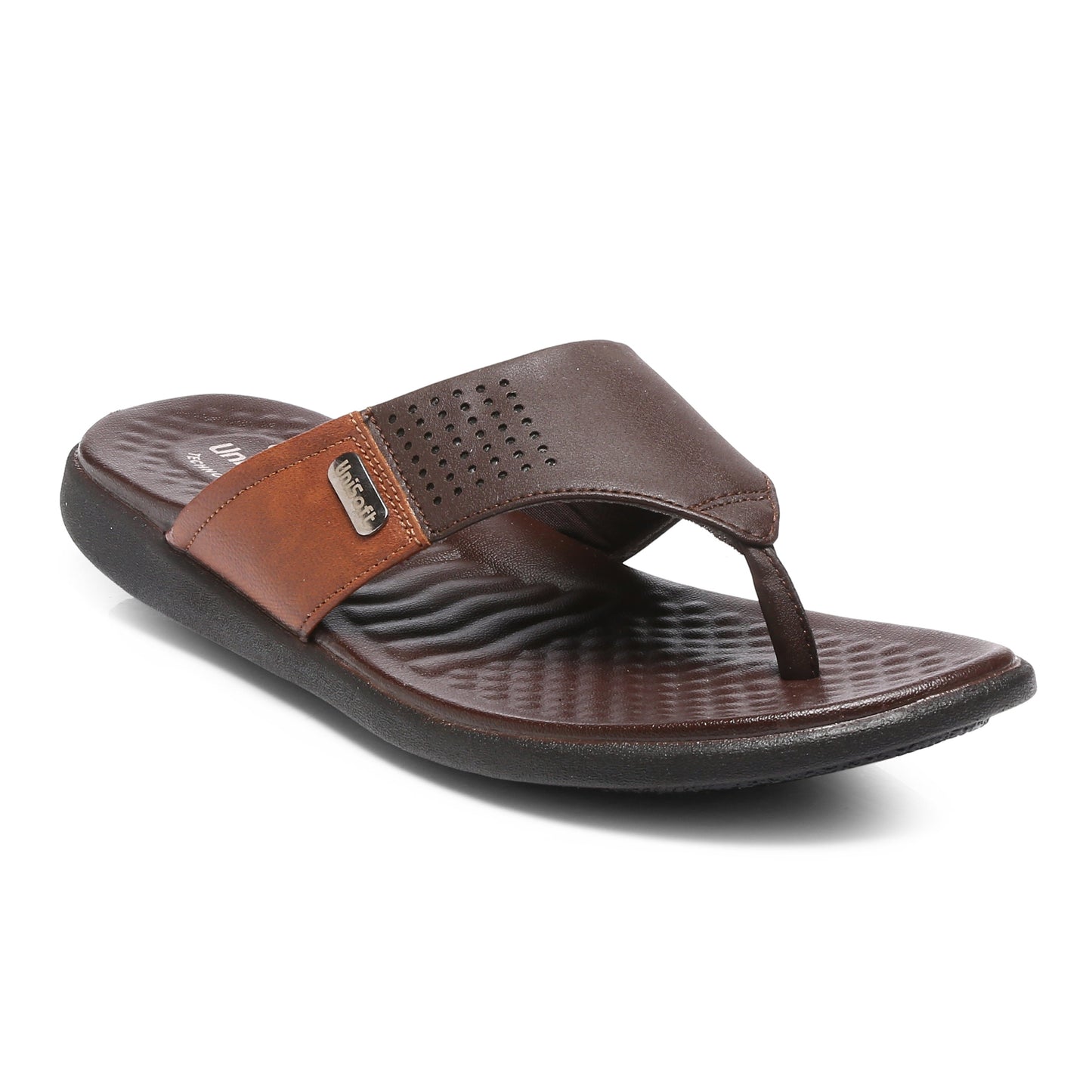 Unisoft Stylish Lightweight Premium Soft Orthopedic Slippers for Men US 7105
