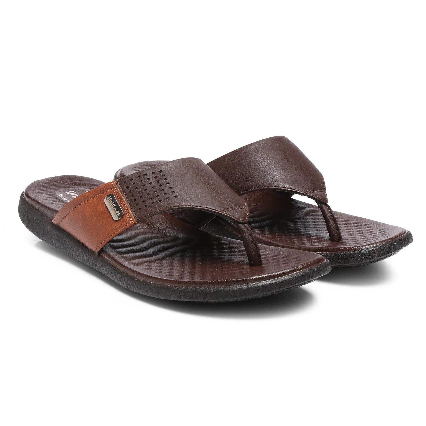 Unisoft Stylish Lightweight Premium Soft Orthopedic Slippers for Men US 7105
