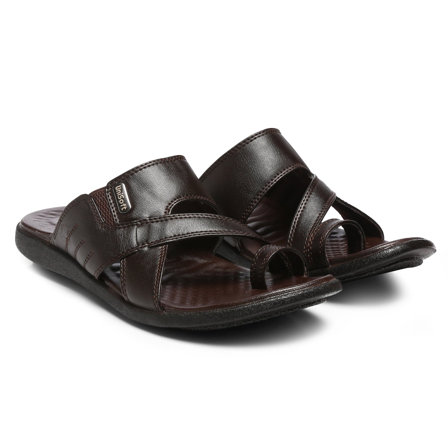Unisoft Stylish Lightweight Premium Soft Orthopedic Slippers for Men US 7106