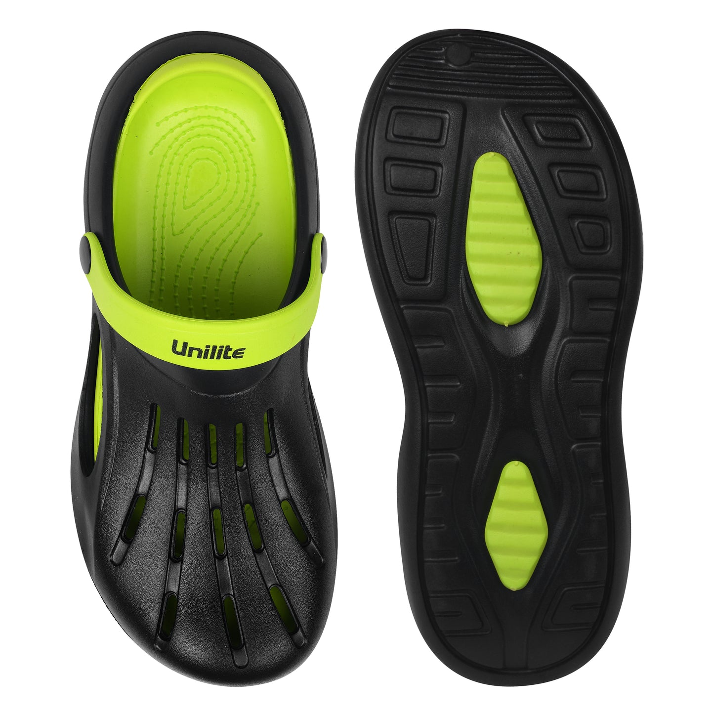 Unistar Clogs Lightweight Waterproof Comfortable Slip On Sandals with Cushioned Insole & Breathable Design for Casual Beach Home & Outdoor Use-Crox-101