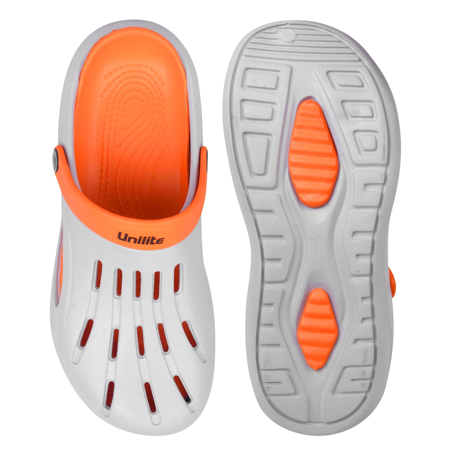 Unistar Clogs Lightweight Waterproof Comfortable Slip On Sandals with Cushioned Insole & Breathable Design for Casual Beach Home & Outdoor Use-Crox-101