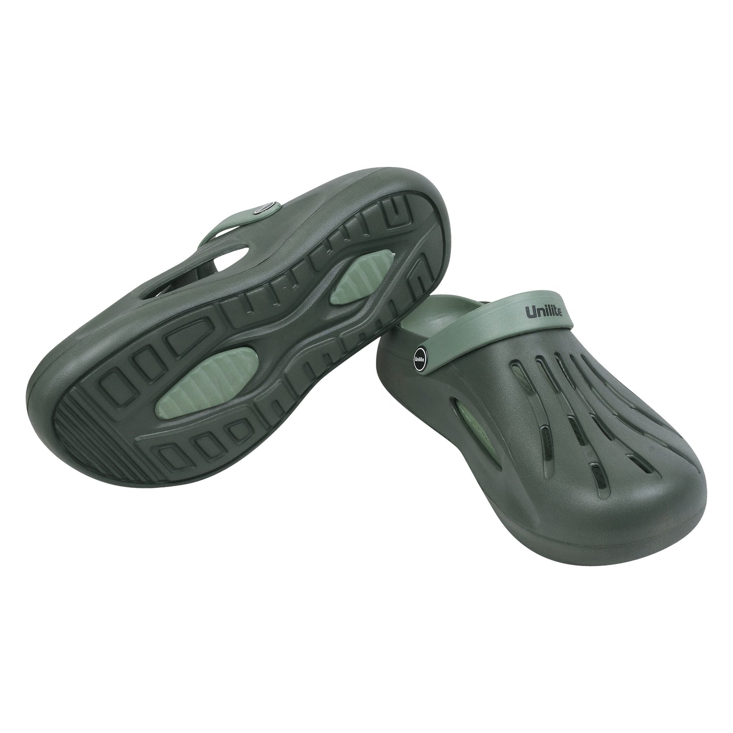 Unistar Clogs Lightweight Waterproof Comfortable Slip On Sandals with Cushioned Insole & Breathable Design for Casual Beach Home & Outdoor Use-Crox-101