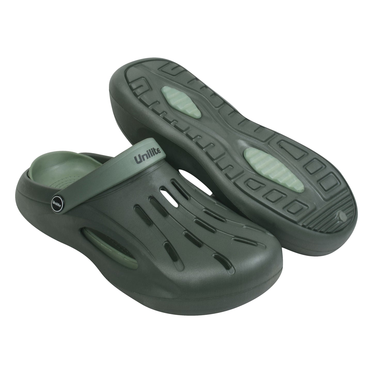 Unistar Clogs Lightweight Waterproof Comfortable Slip On Sandals with Cushioned Insole & Breathable Design for Casual Beach Home & Outdoor Use-Crox-101