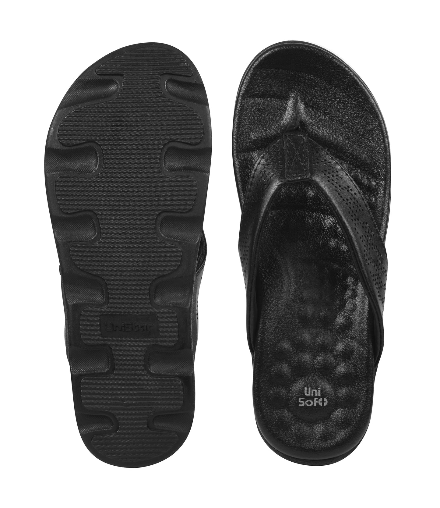 Unisoft Women's Slippers Premium Soft Orthopedic Slip on Summer Casual Slippers Lightweight Medium Arch USL US 2002