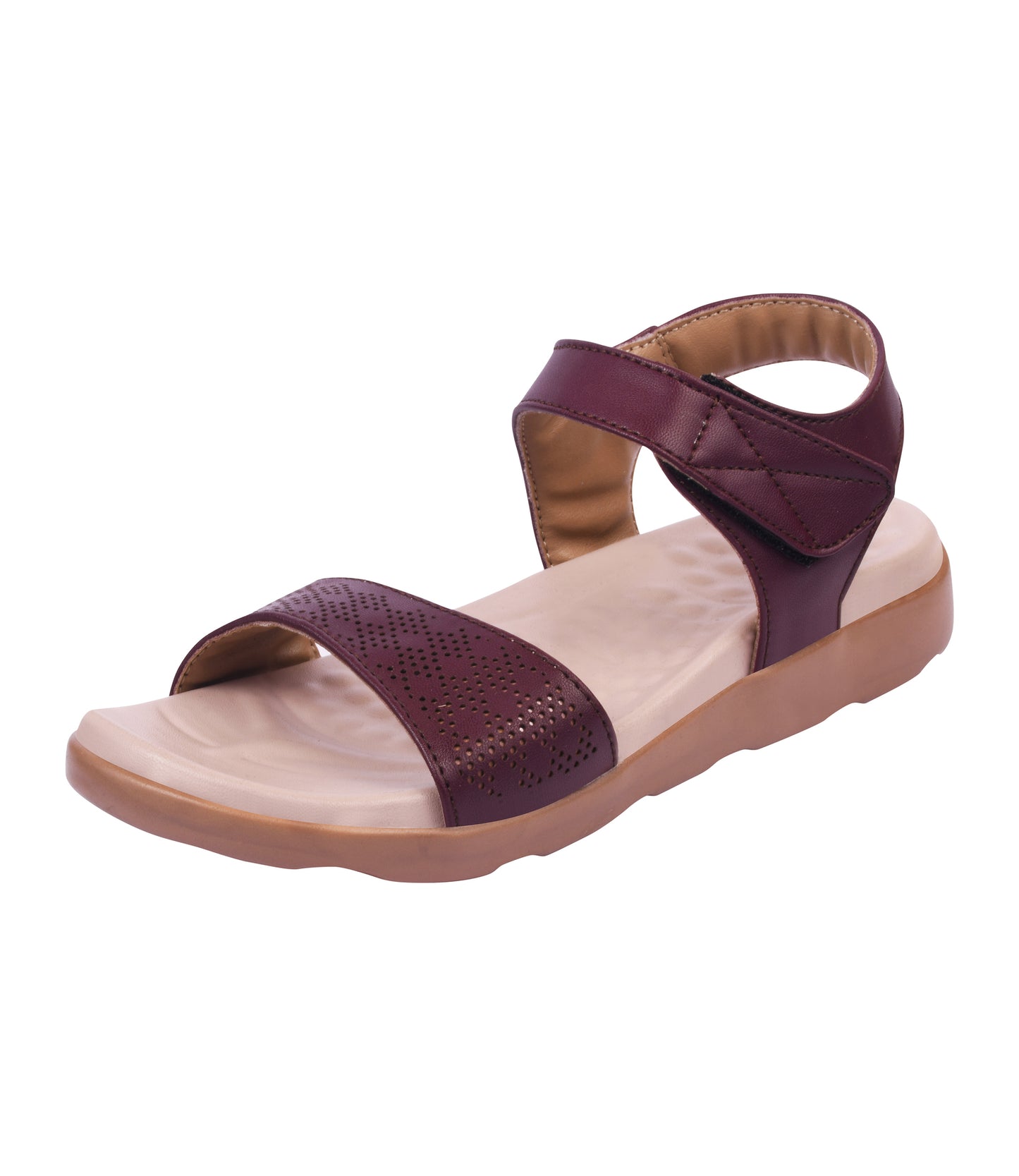 Unisoft Women's Sandals | Premium Soft Orthopedic Slip-on Summer Casual Slippers | Lightweight, Medium Arch-USL_US_2003