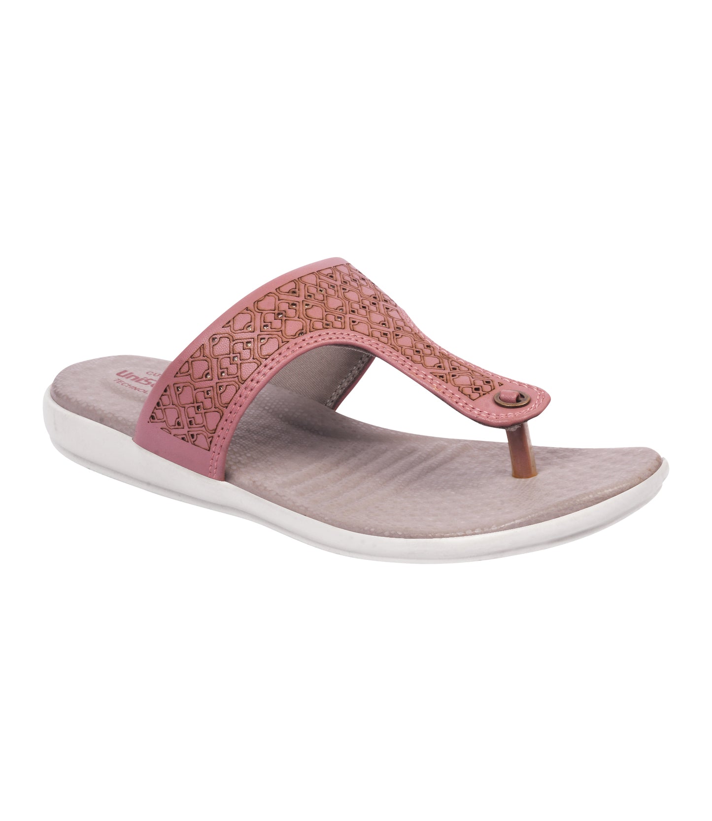 Unisoft Women's Slippers Premium Soft Orthopedic Slip on Summer Casual Slippers Lightweight Medium Arch USL US 3001