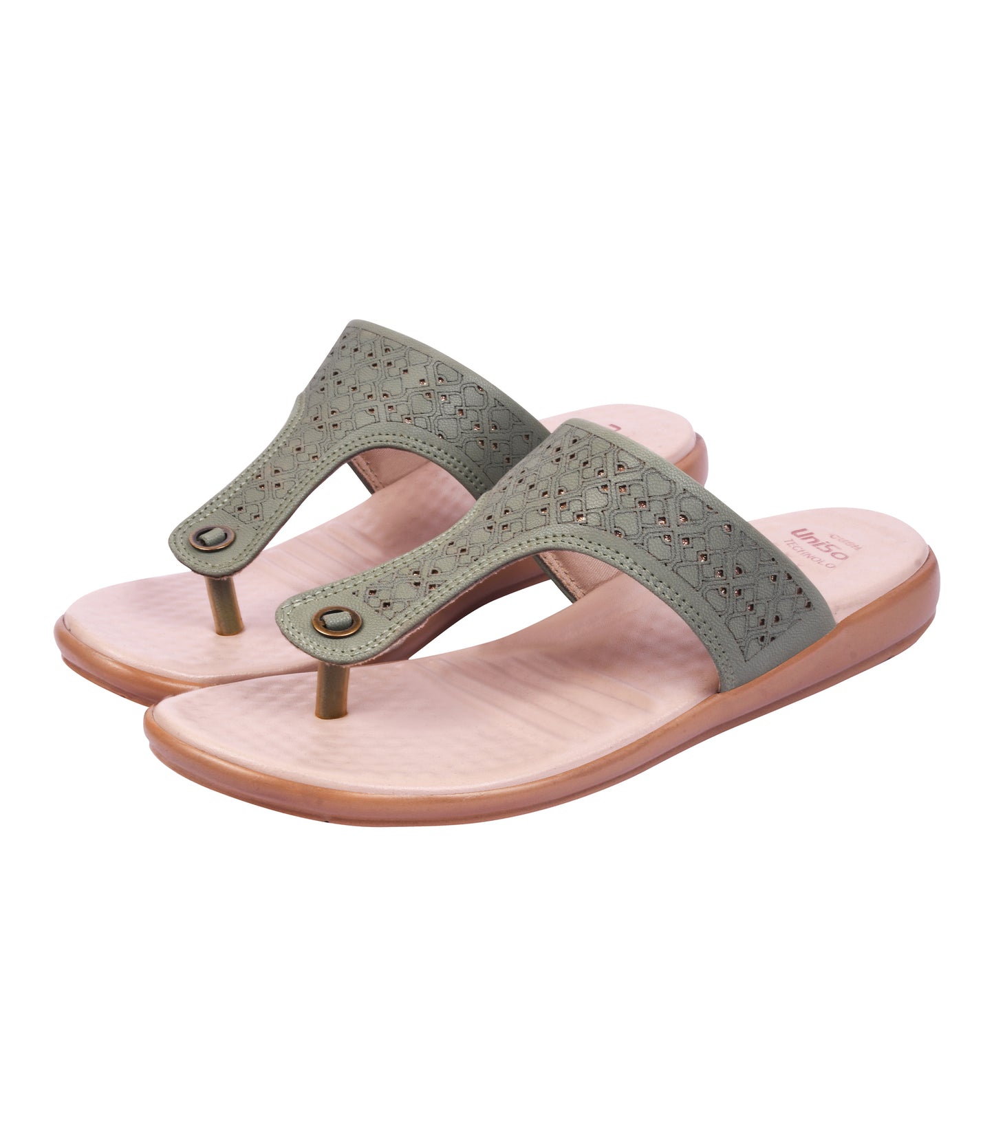 Unisoft Women's Slippers Premium Soft Orthopedic Slip on Summer Casual Slippers Lightweight Medium Arch USL US 3001