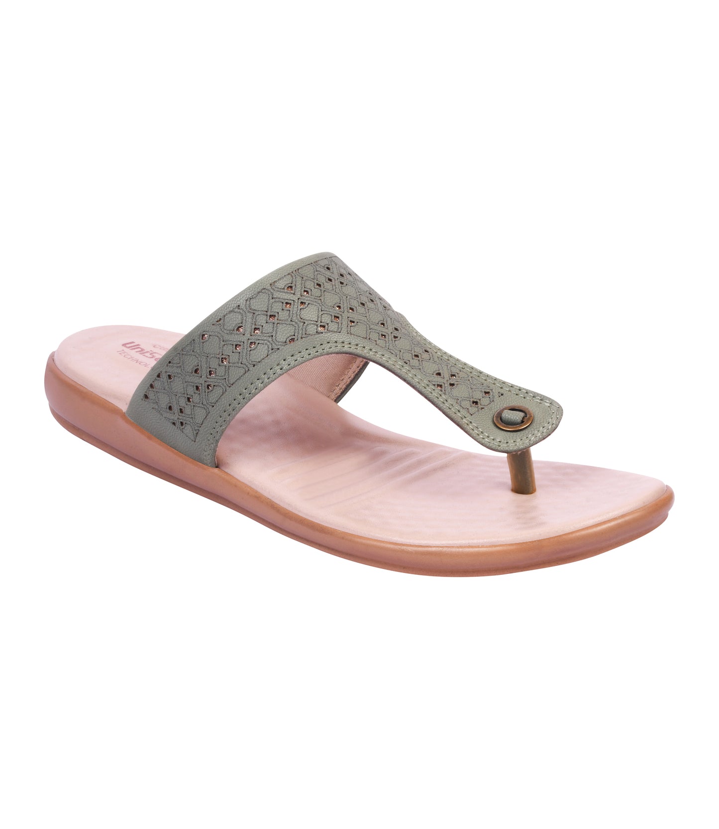 Unisoft Women's Slippers Premium Soft Orthopedic Slip on Summer Casual Slippers Lightweight Medium Arch USL US 3001