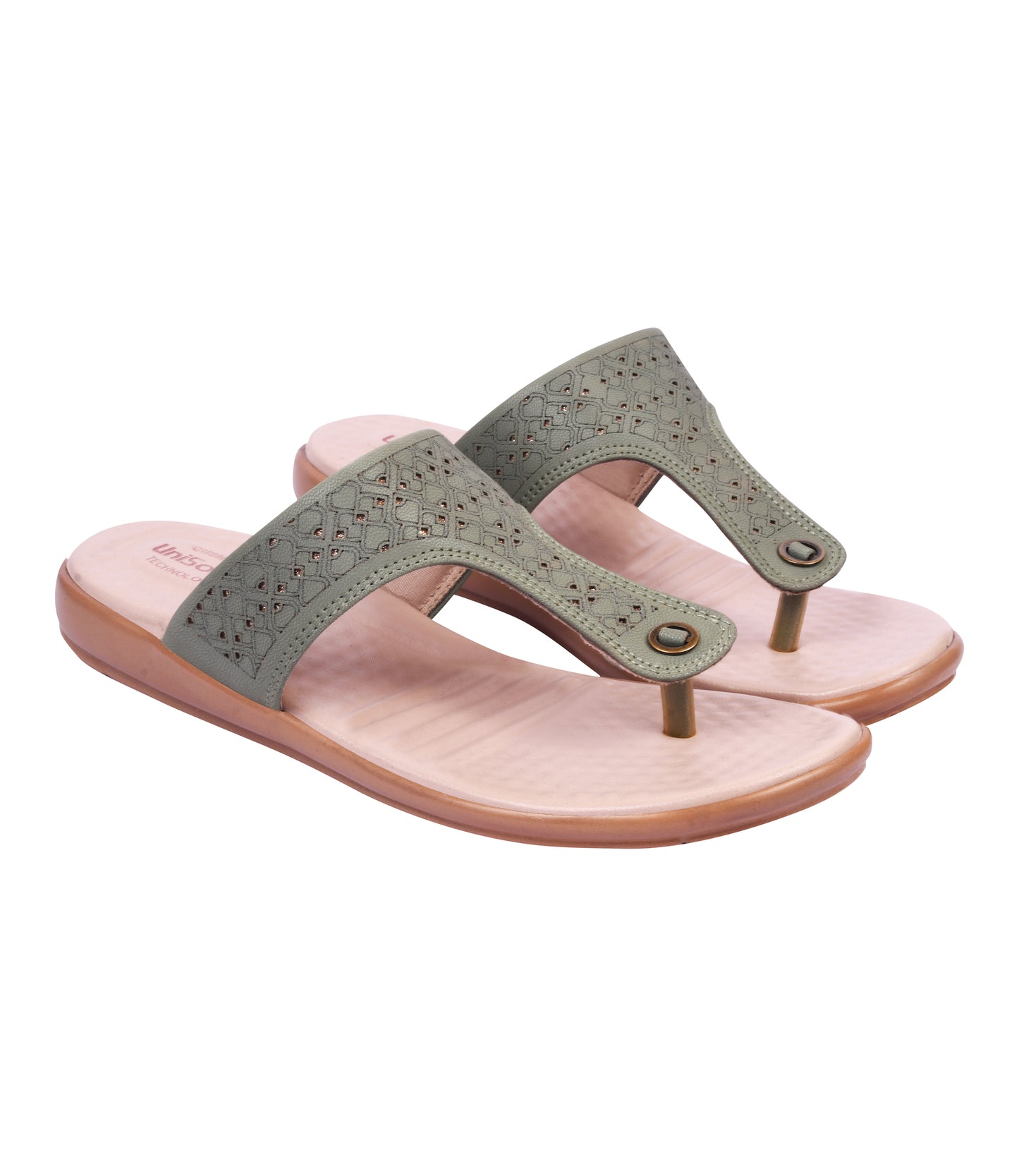 Unisoft Women's Slippers Premium Soft Orthopedic Slip on Summer Casual Slippers Lightweight Medium Arch USL US 3001
