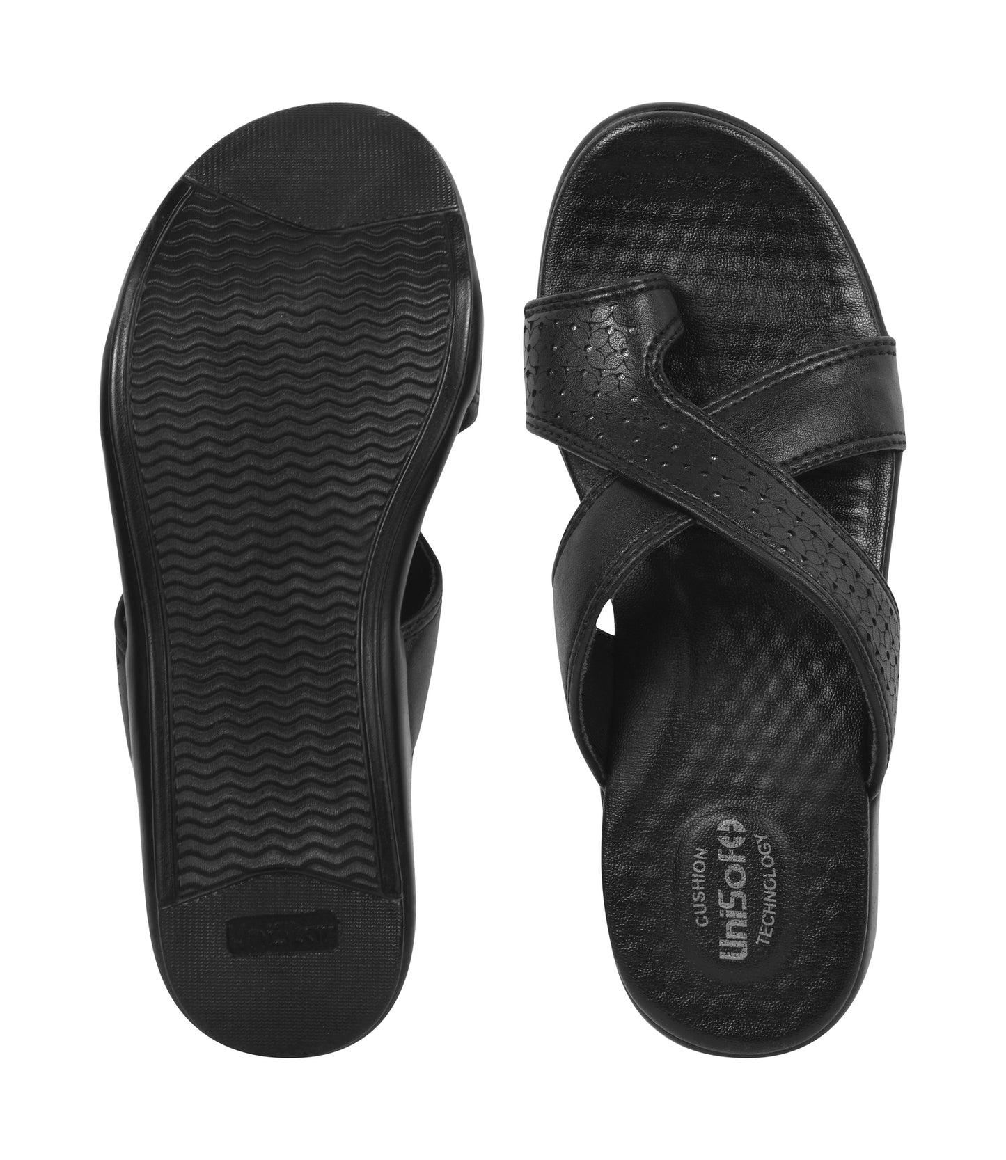 Unisoft Women's Slippers Premium Soft Orthopedic Slip on Summer Casual Slippers Lightweight Medium Arch USL US 3003