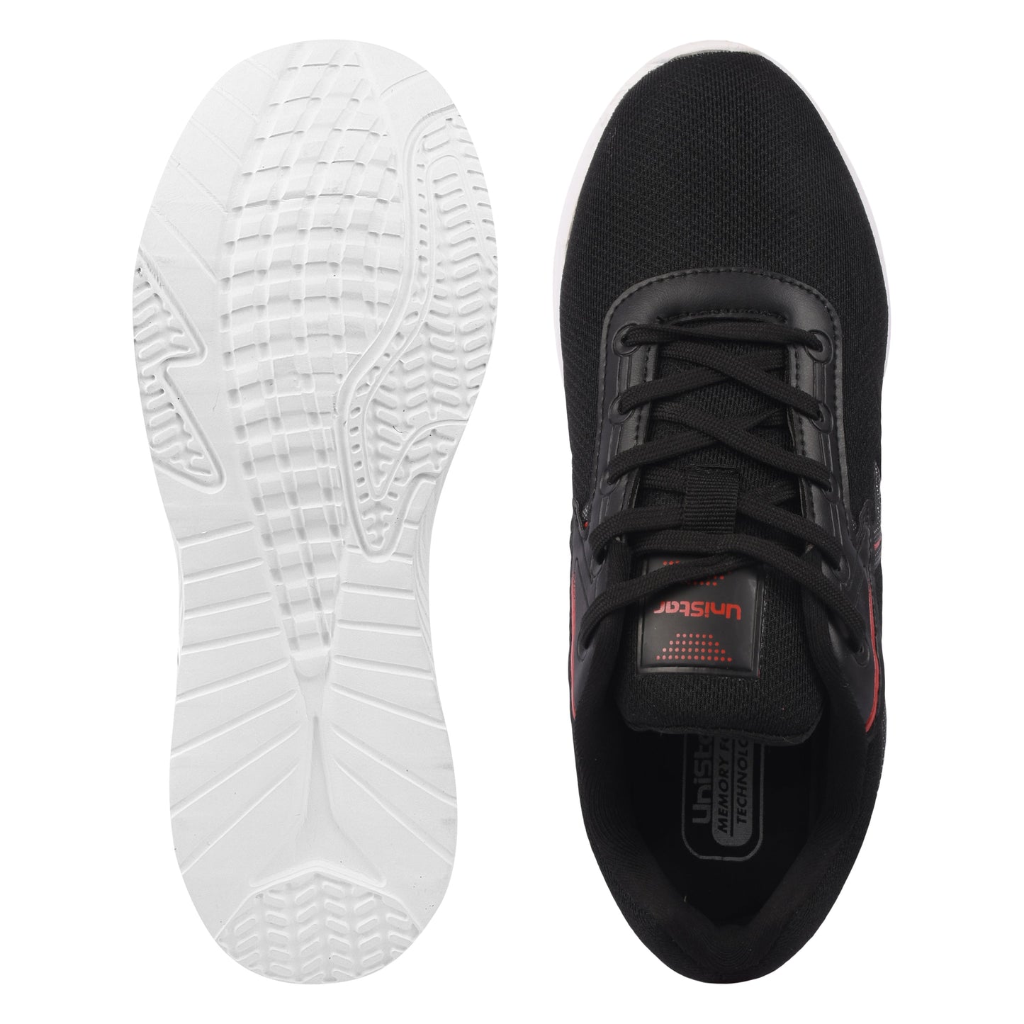 Unistar Men's Canvas Hiking & Trekking Shoes, Memory Foam Insole, Lightweight Mesh Design SS-101