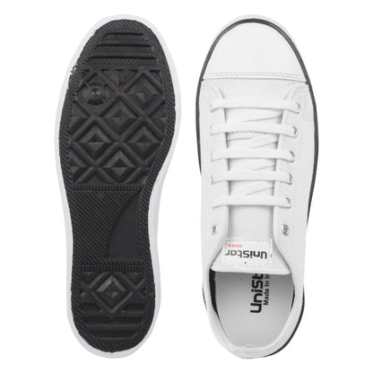 Unistar Men's Low-Top Canvas Shoes Hiking & Trekking Footwear For Outdoor Adventures CS-101
