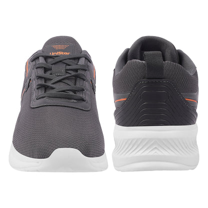 Unistar Men's Canvas Hiking & Trekking Shoes, Memory Foam Insole, Lightweight Mesh Design SS-101