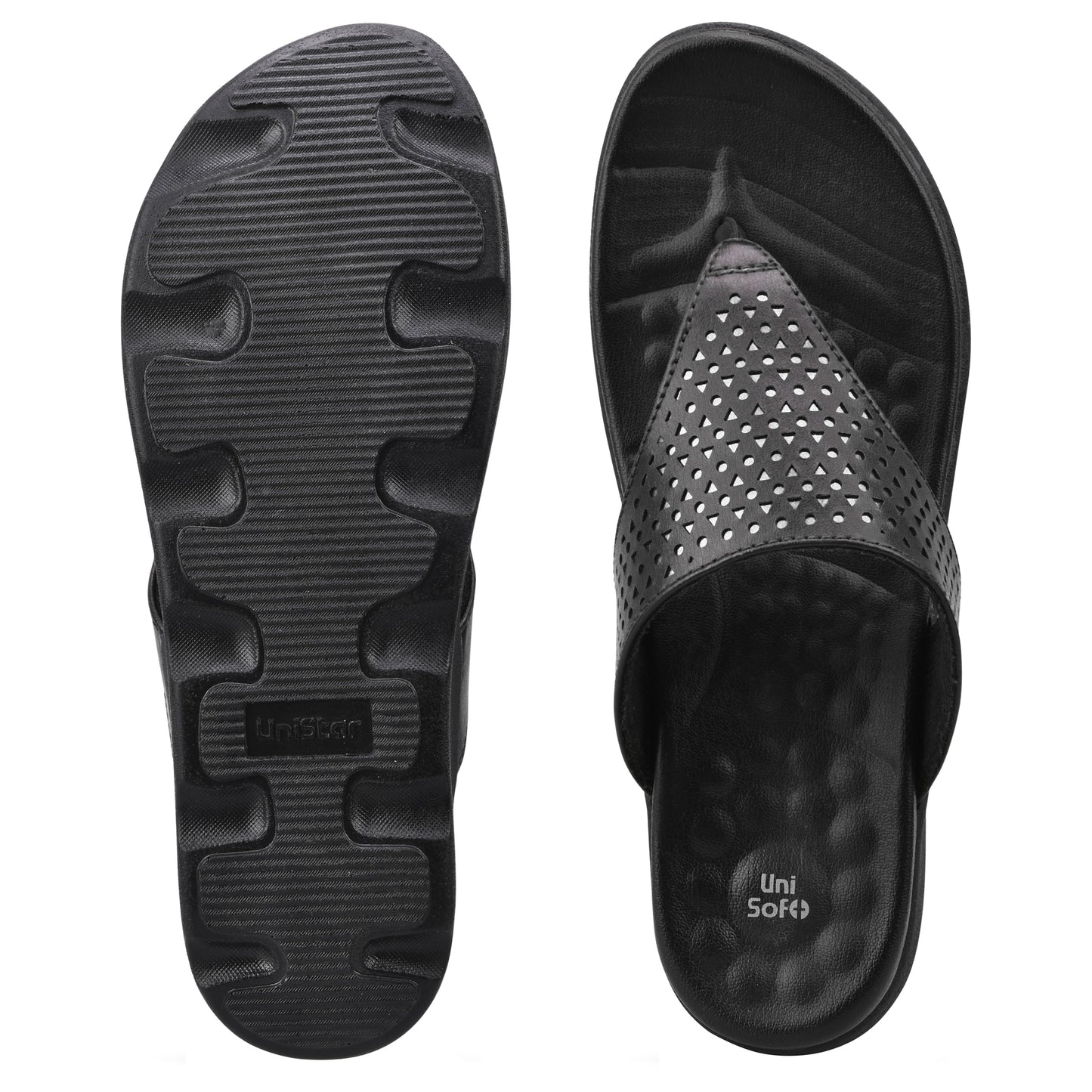 Unisoft Women's Slippers Premium Soft Orthopedic Slip on Summer Casual Slippers Lightweight Medium Arch USL 460 203