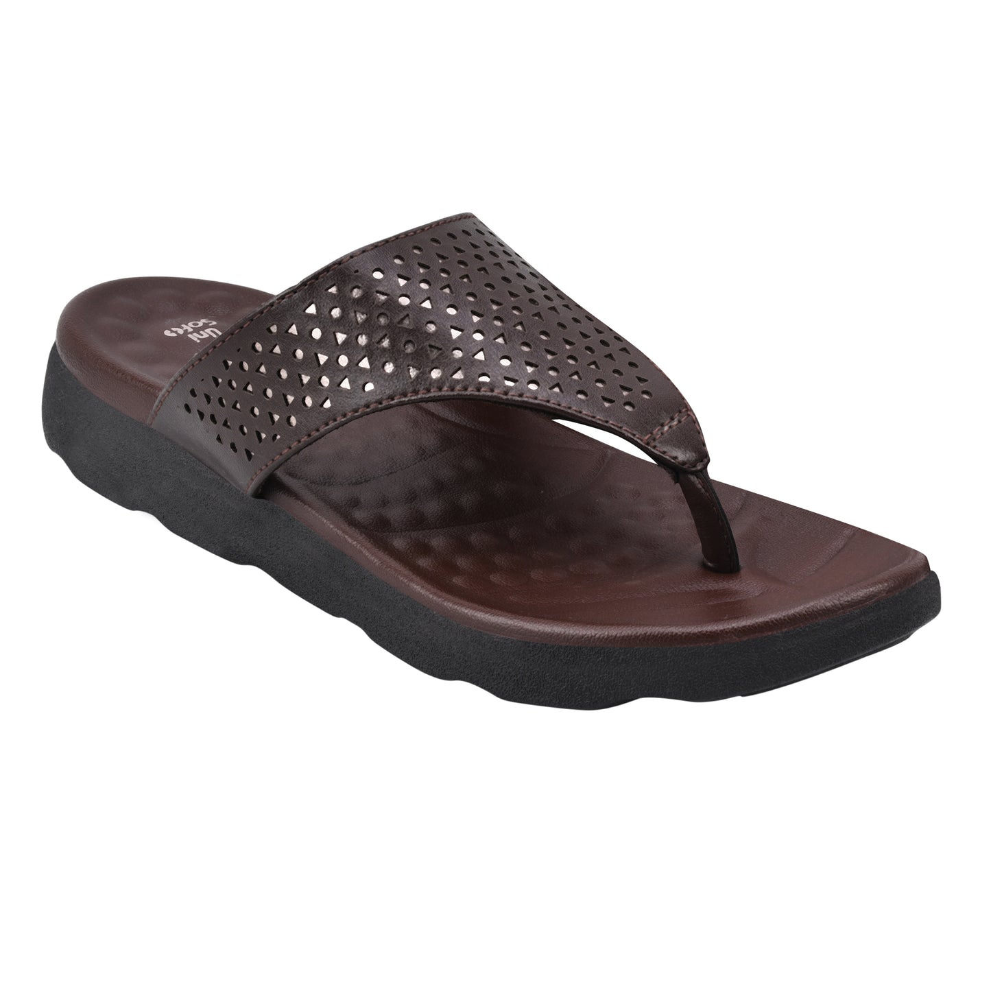 Unisoft Women's Slippers Premium Soft Orthopedic Slip on Summer Casual Slippers Lightweight Medium Arch USL 460 203