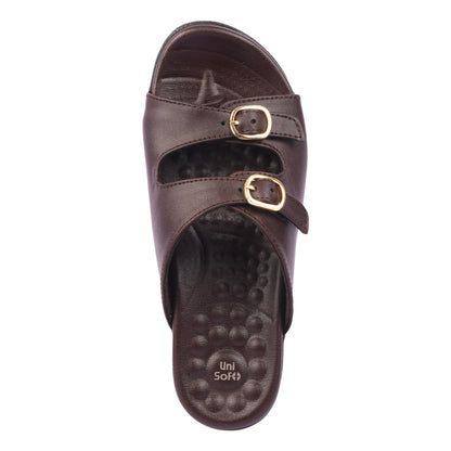 Unisoft Women's Slippers Premium Soft Orthopedic Slip on Summer Casual Slippers Lightweight Medium Arch USL 460 206