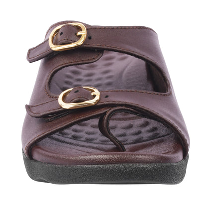 Unisoft Women's Slippers Premium Soft Orthopedic Slip on Summer Casual Slippers Lightweight Medium Arch USL 460 206
