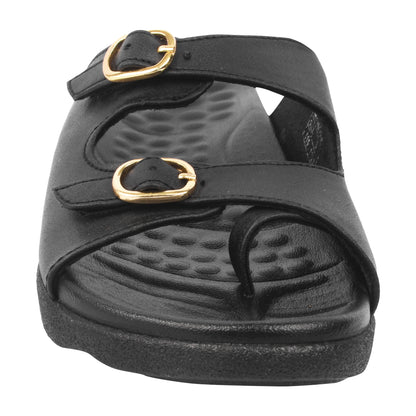 Unisoft Women's Slippers Premium Soft Orthopedic Slip on Summer Casual Slippers Lightweight Medium Arch USL 460 206