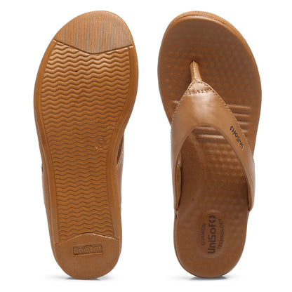 Unisoft Women's Slippers Premium Soft Orthopedic Slip on Summer Casual Slippers Lightweight Medium Arch USL 461 301