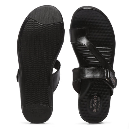 Unisoft Women's Slippers Premium Soft Orthopedic Slip on Summer Casual Slippers Lightweight Medium Arch USL 461 302