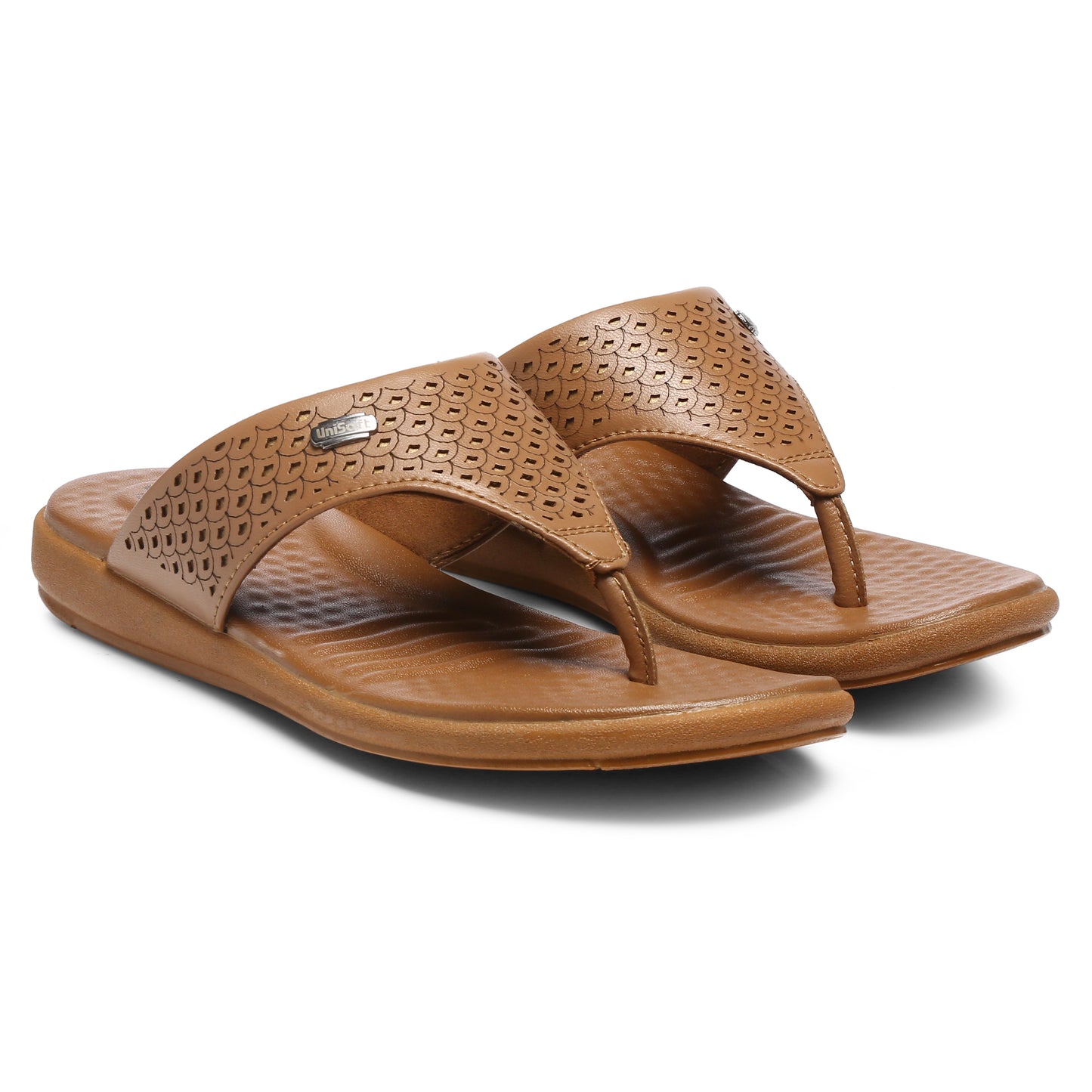 Unisoft Women's Slippers Premium Soft Orthopedic Slip on Summer Casual Slippers Lightweight Medium Arch USL 461 303