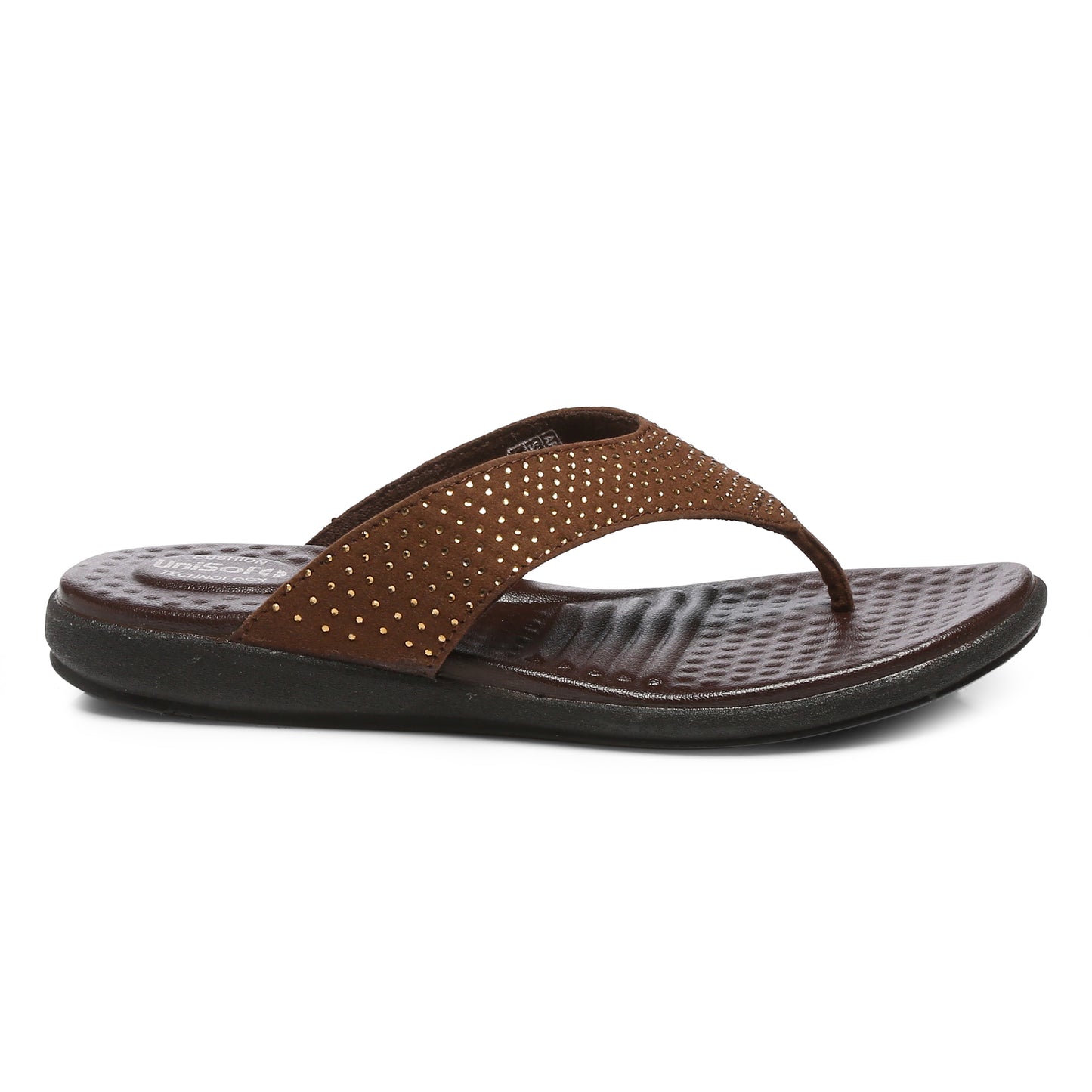 Unisoft Women's Slippers Premium Soft Orthopedic Slip on Summer Casual Slippers Lightweight Medium Arch USL 461 306
