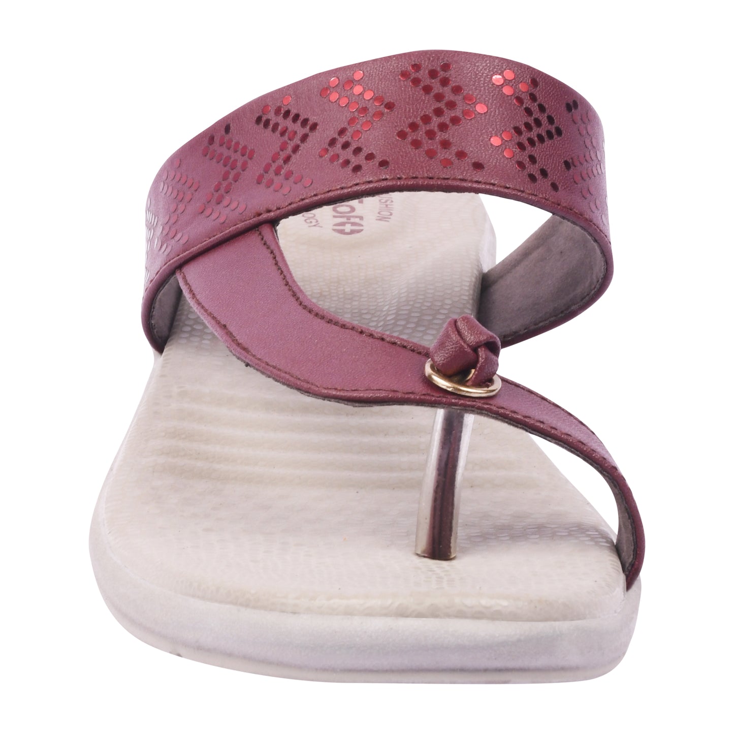 Unisoft Women's Slippers Premium Soft Orthopedic Slip on Summer Casual Slippers Lightweight Medium Arch USL 461 310