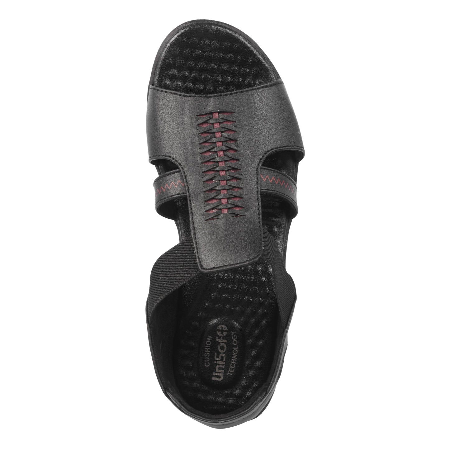 Unisoft Women's Sandals | Premium Soft Orthopedic Slip-on Summer Casual Slippers | Lightweight, Medium Arch-USL_461_321