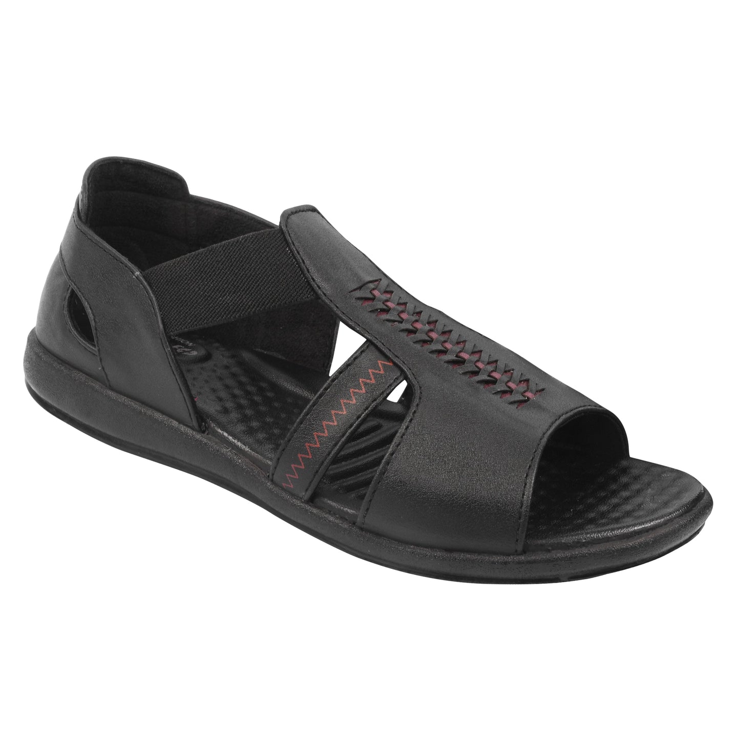 Unisoft Women's Sandals | Premium Soft Orthopedic Slip-on Summer Casual Slippers | Lightweight, Medium Arch-USL_461_321