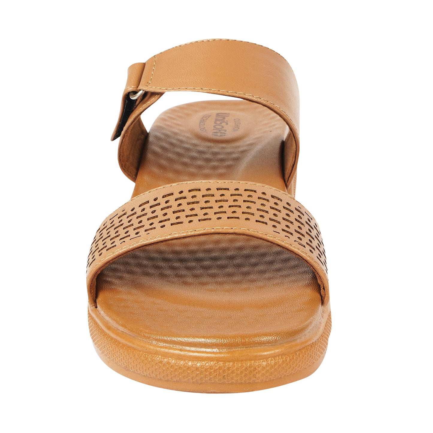 Unisoft Women's Sandals | Premium Soft Orthopedic Slip-on Summer Casual Slippers | Lightweight, Medium Arch-USL_462_403