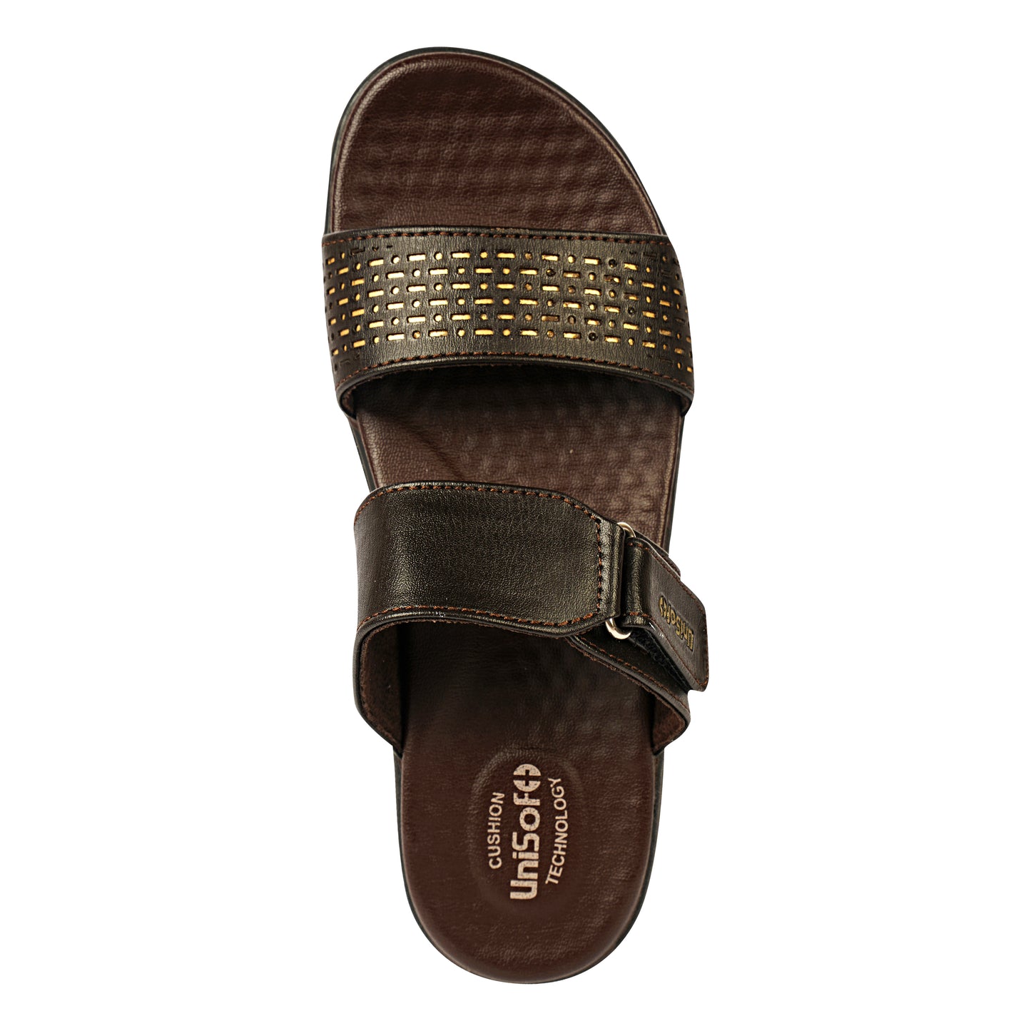Unisoft Women's Sandals | Premium Soft Orthopedic Slip-on Summer Casual Slippers | Lightweight, Medium Arch-USL_462_403
