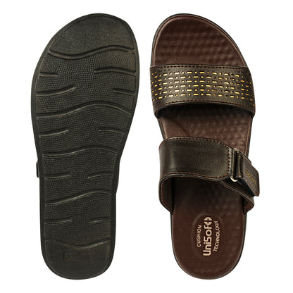 Unisoft Women's Sandals | Premium Soft Orthopedic Slip-on Summer Casual Slippers | Lightweight, Medium Arch-USL_462_403