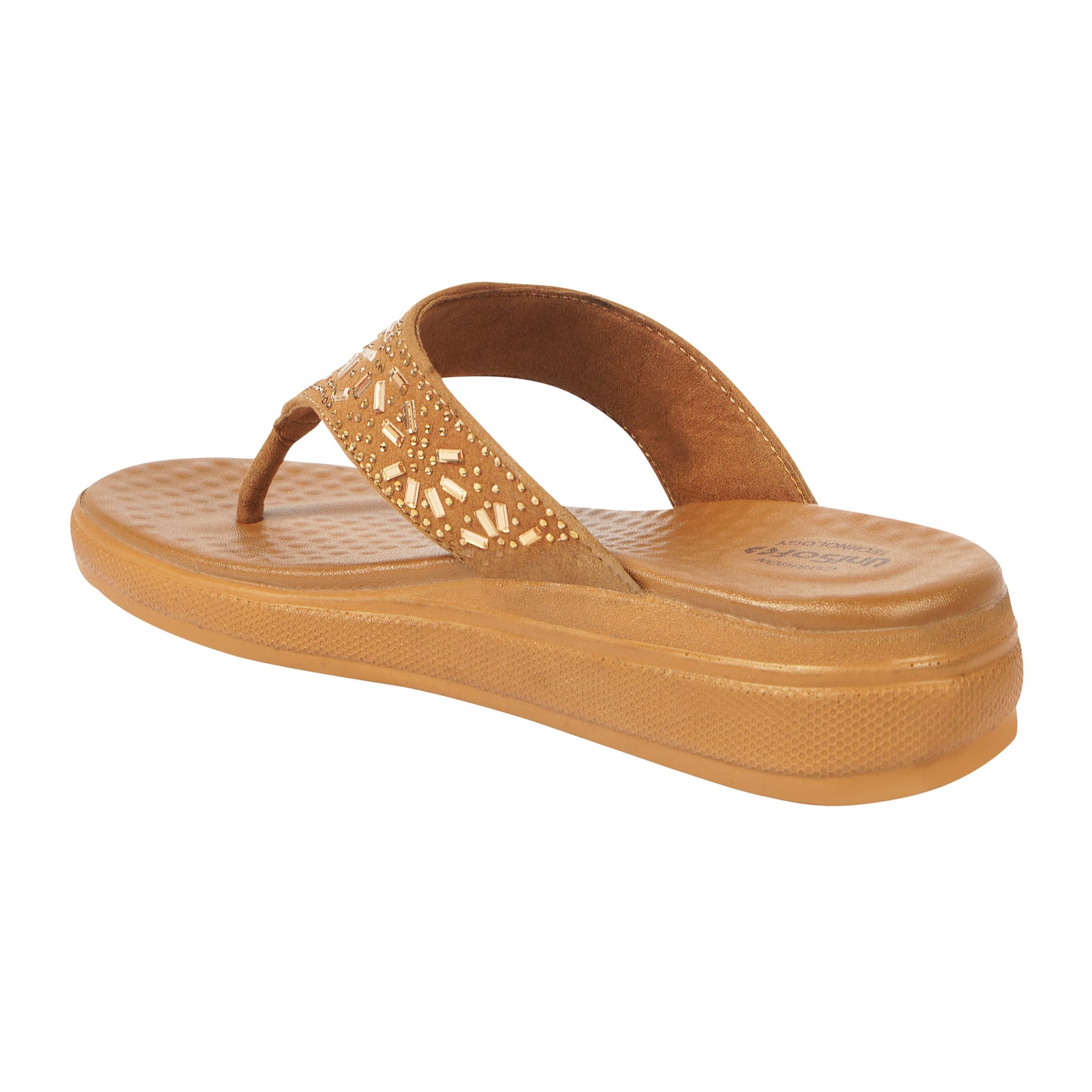 Unisoft Women's Slippers Premium Soft Orthopedic Slip on Summer Casual Slippers Lightweight Medium Arch USL 462 404