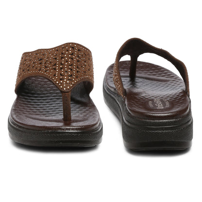 Unisoft Women's Slippers Premium Soft Orthopedic Slip on Summer Casual Slippers Lightweight Medium Arch USL 462 405