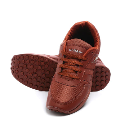 Men's Sports Running Walking & Gym Shoes 501 Tan Brown