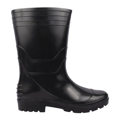 Unistar Men's Lightweight Gum Boots 13 inch Black Anti-Static, Anti